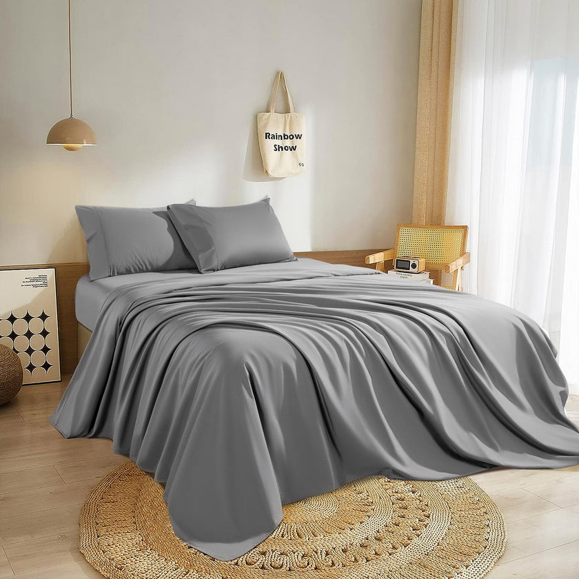 Egyptian Cotton 1000  TC Sheet Set - 4 Pieces