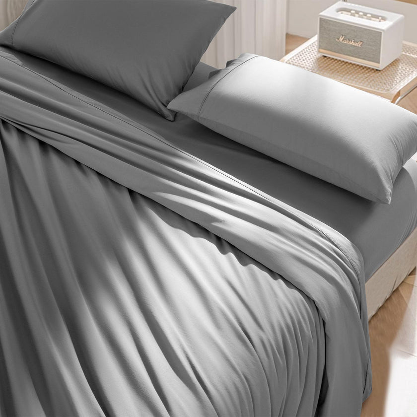 Egyptian Cotton 1000  TC Sheet Set - 4 Pieces