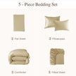 7 Pieces Tassels Boho Comforter Set