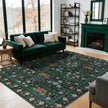 floral area rug