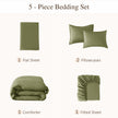 7 Pieces Tassels Boho Comforter Set