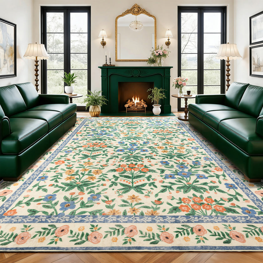 floral area rug