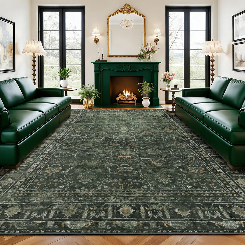floral area rug