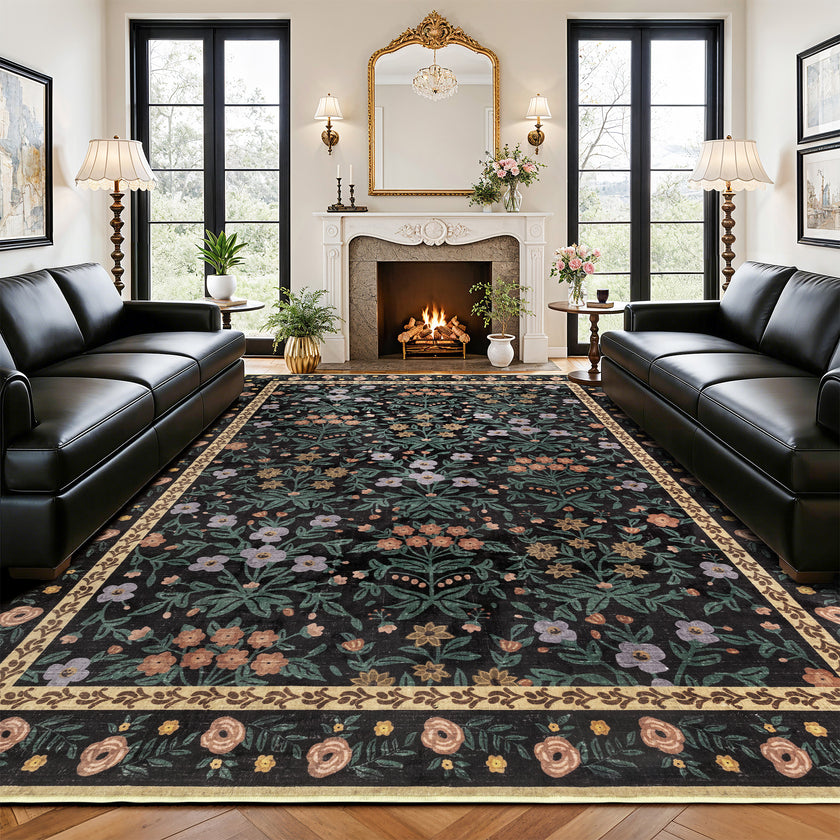floral area rug