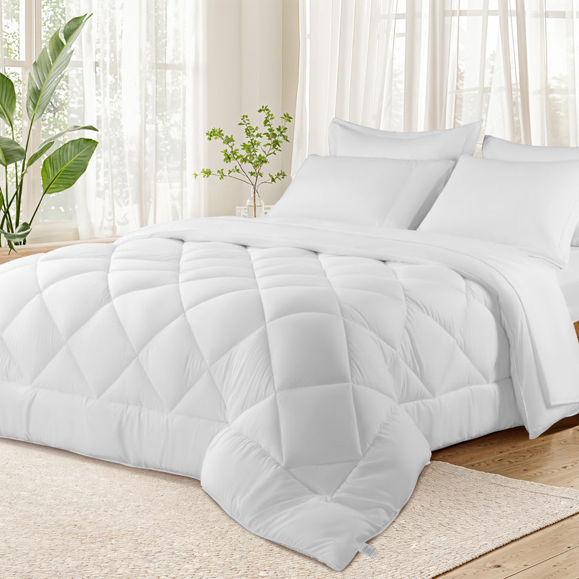 7/5 pieces microfiber comforter set