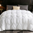 Pinch Pleat Feather Down Comforter