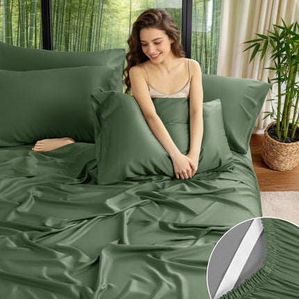 Pure Bamboo Viscose Sheet 4/6Pcs