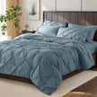 7 pieces microfiber comforter set