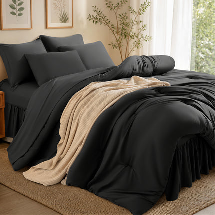 8-Piece Microfiber Comforter Set