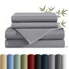 AiAngu 3/4 Pieces Bamboo Bed Sheet Set
