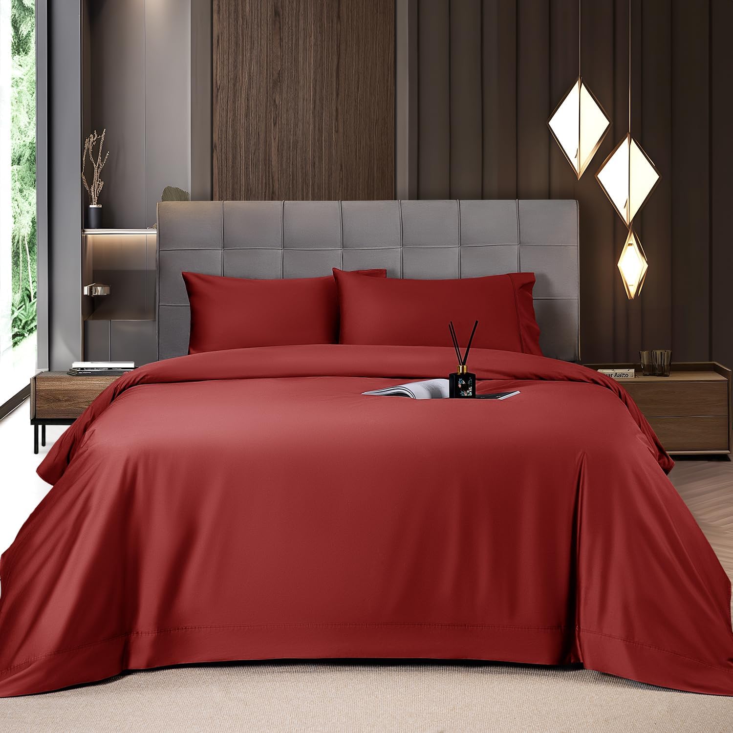 Bamboo Cooling Sheet Set 6 Pieces