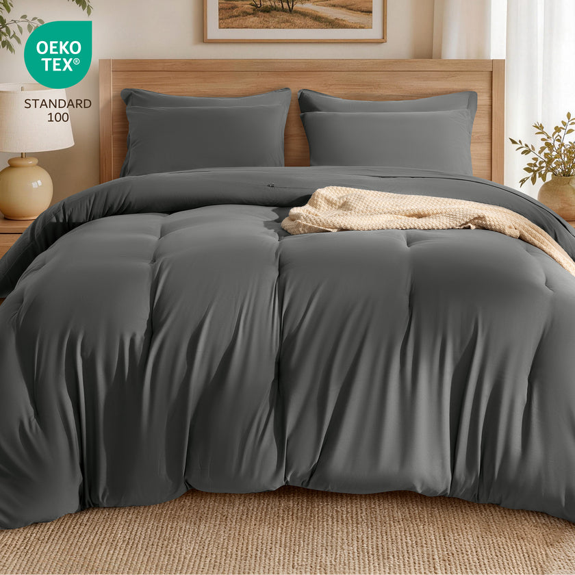 8-Piece Microfiber Comforter Set