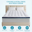 Dual Layer 4 Inch Memory Foam Mattress Topper