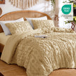 3 Piece Tufted Boho Comforter Set