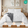 7/5 pieces microfiber comforter set