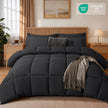 Down Alternative Comforter – All Season Quilted Microfiber, Soft Lightweight Bedding