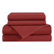 AiAngu 3/4 Pieces Bamboo Bed Sheet Set