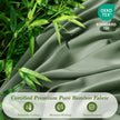 Pure Bamboo Viscose Sheet 4/6Pcs