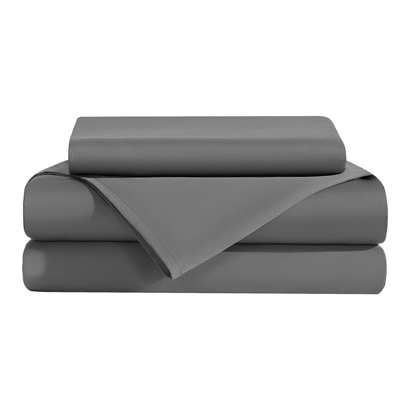 AiAngu 3/4 Pieces Bamboo Bed Sheet Set