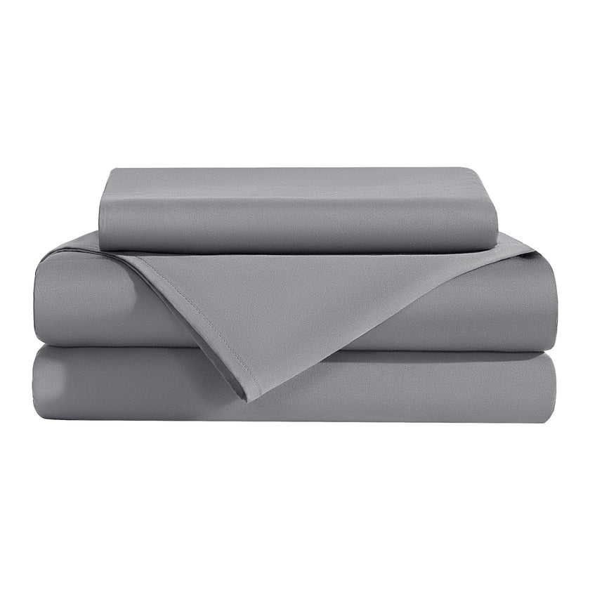 AiAngu 3/4 Pieces Bamboo Bed Sheet Set