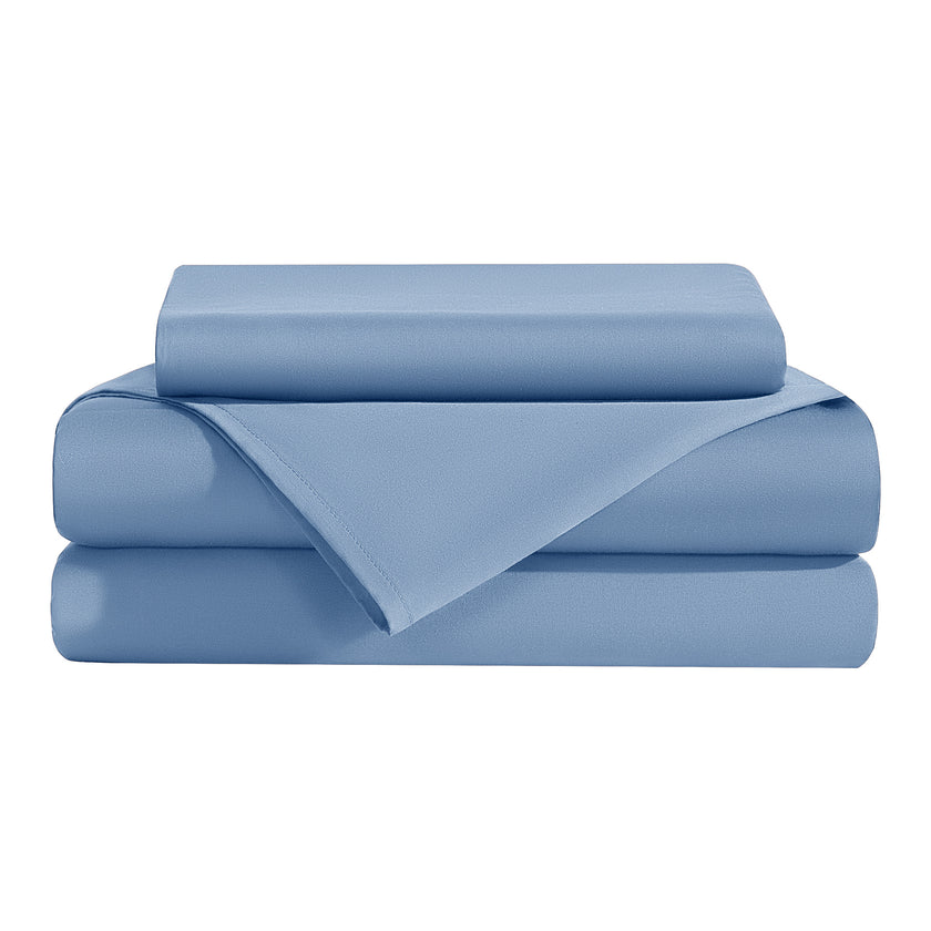 AiAngu 3/4 Pieces Bamboo Bed Sheet Set