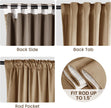 Velvet Semi Blackout Curtains