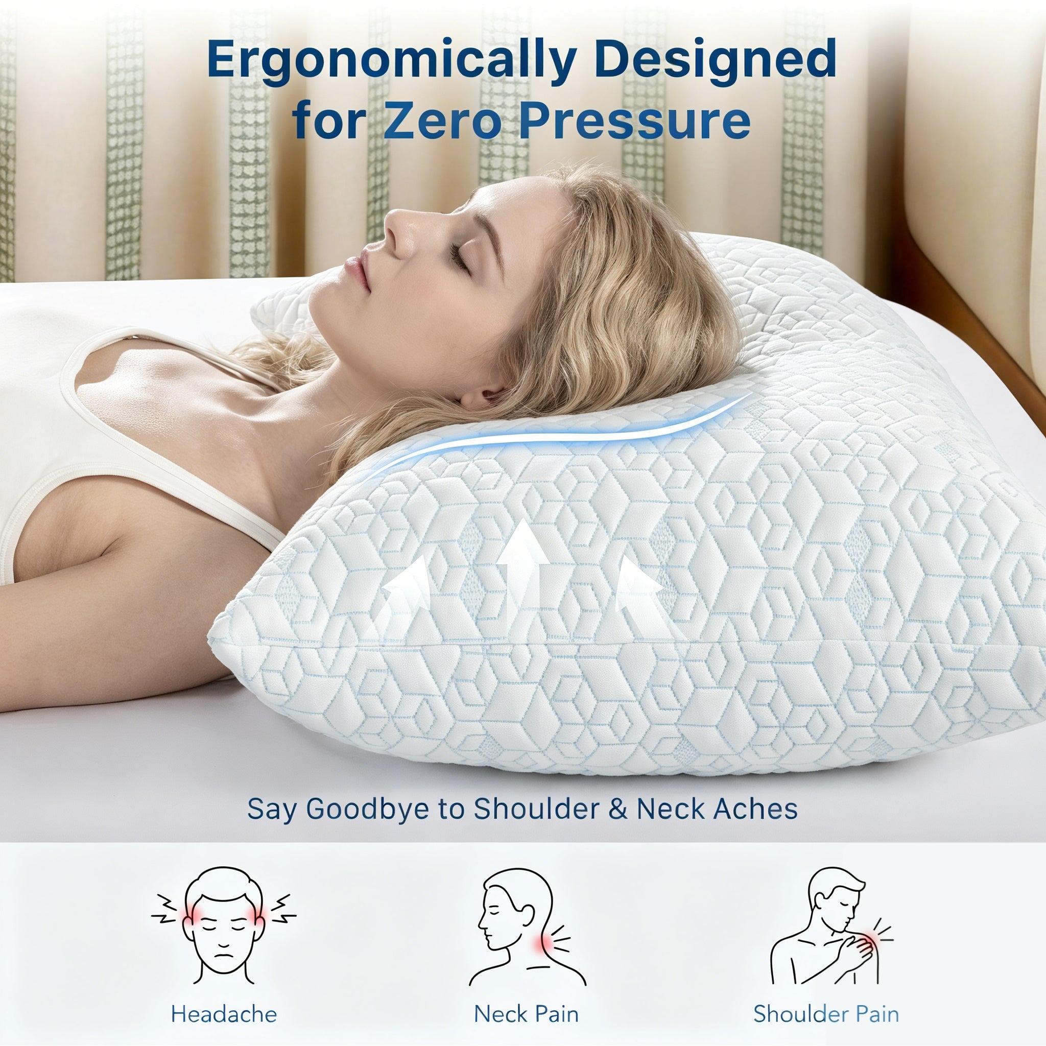 Bamboo Shredded Memory Foam Pillows