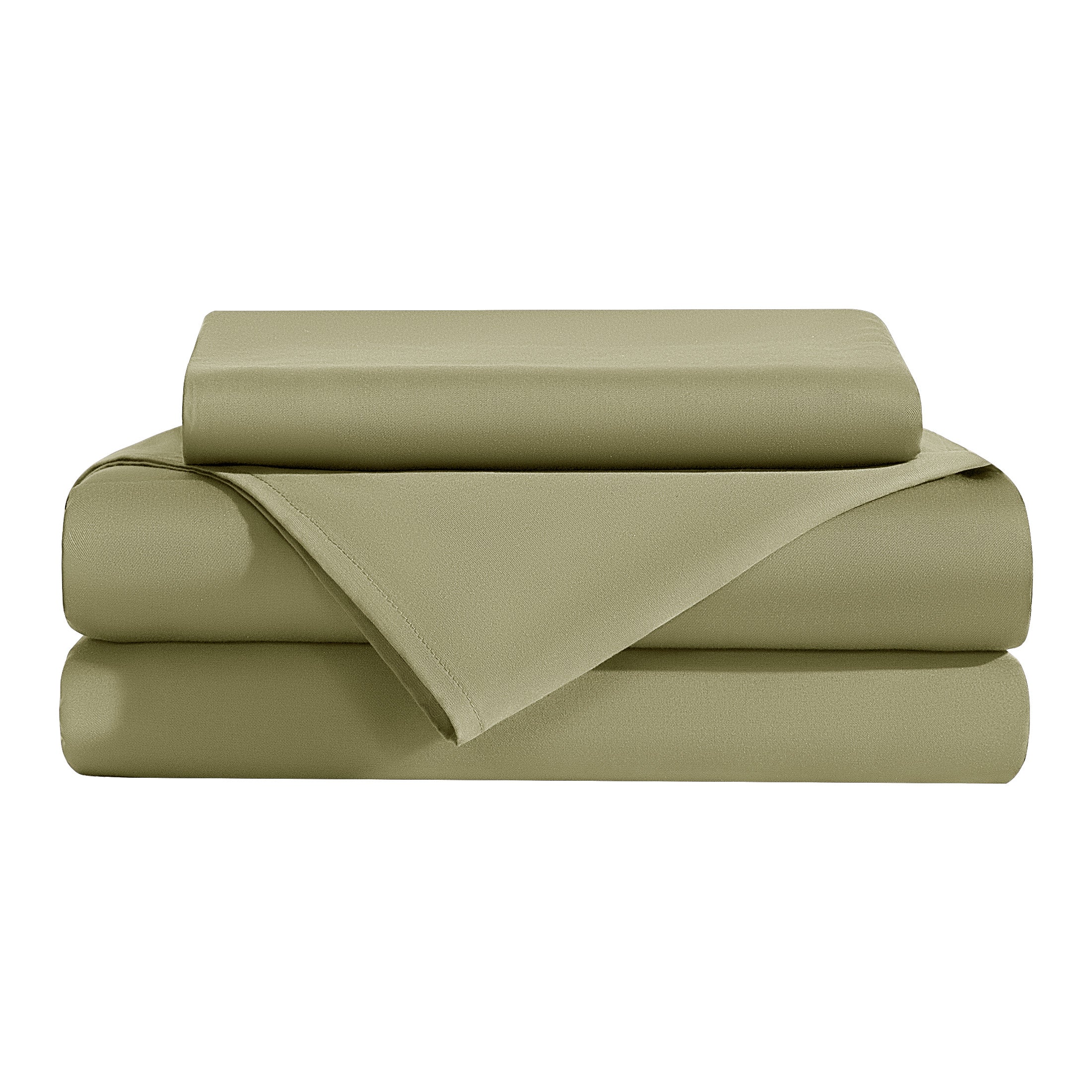 AiAngu 3/4 Pieces Bamboo Bed Sheet Set