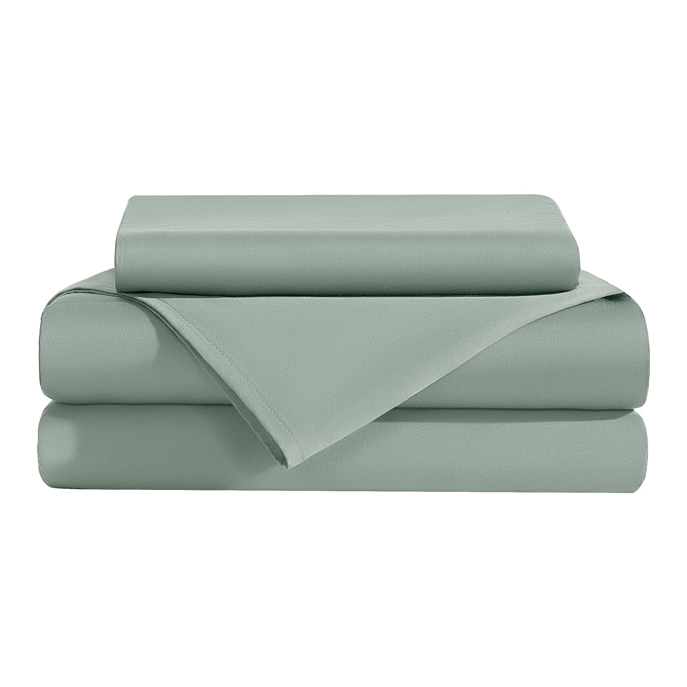AiAngu 3/4 Pieces Bamboo Bed Sheet Set