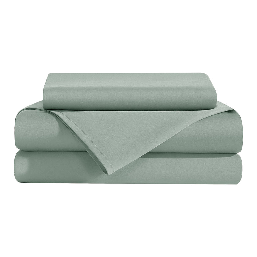 AiAngu 3/4 Pieces Bamboo Bed Sheet Set