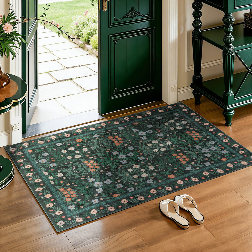 floral area rug