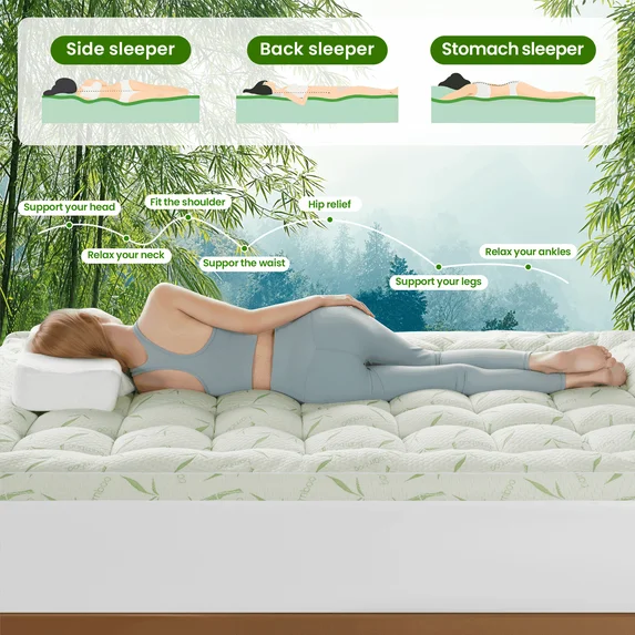 Bamboo Mattress Topper