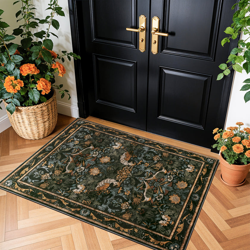 floral area rug