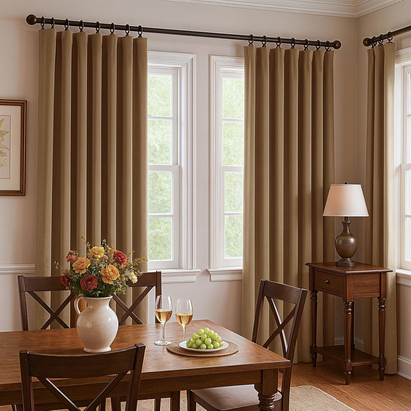 Velvet Semi Blackout Curtains