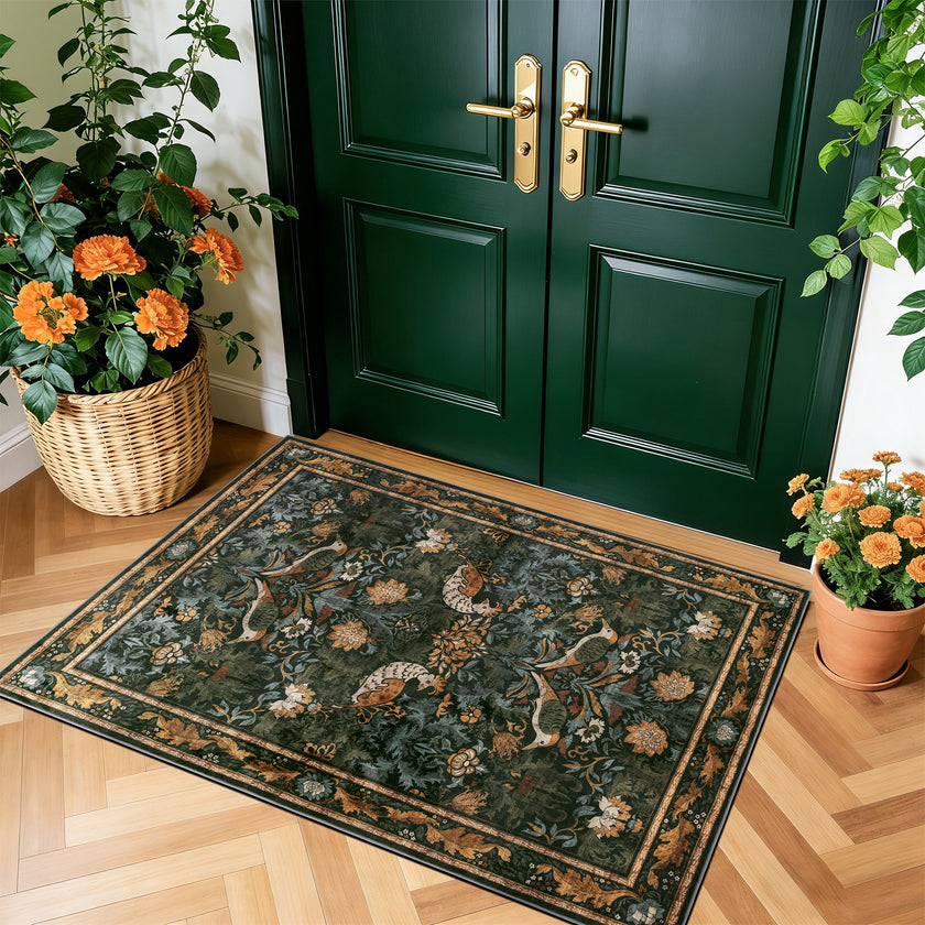 floral area rug