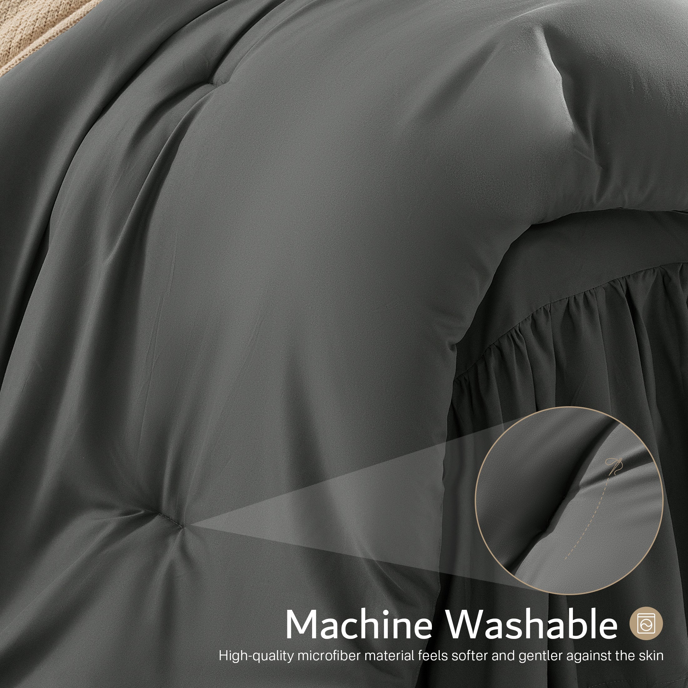 8-Piece Microfiber Comforter Set