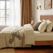 Down Alternative Comforter – All Season Quilted Microfiber, Soft Lightweight Bedding