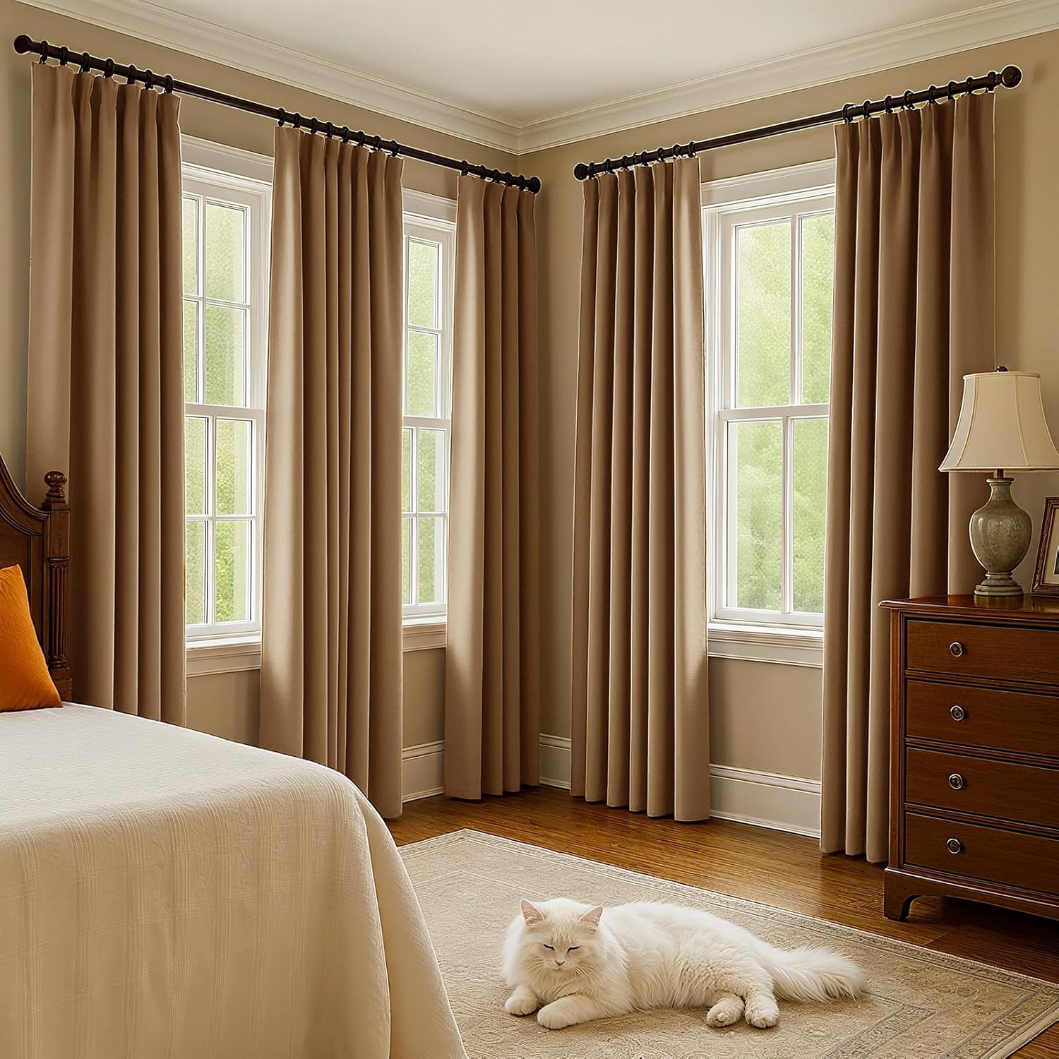 Velvet Semi Blackout Curtains