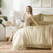 7 Pieces Tassels Boho Comforter Set