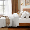 Down Alternative Comforter – All Season Quilted Microfiber, Soft Lightweight Bedding