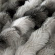 Faux Rabbit Fur Throw Blanket