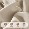 Linen bed sheet set