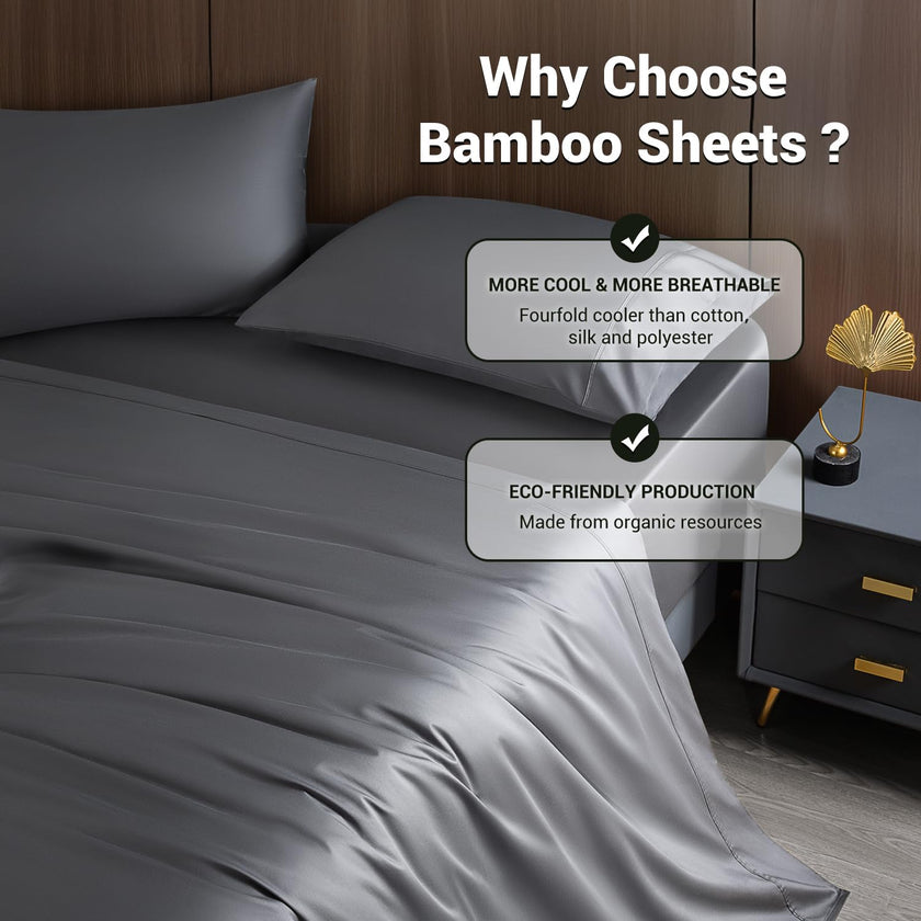 Bamboo Cooling Sheet Set 6 Pieces
