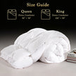 Pinch Pleat Feather Down Comforter