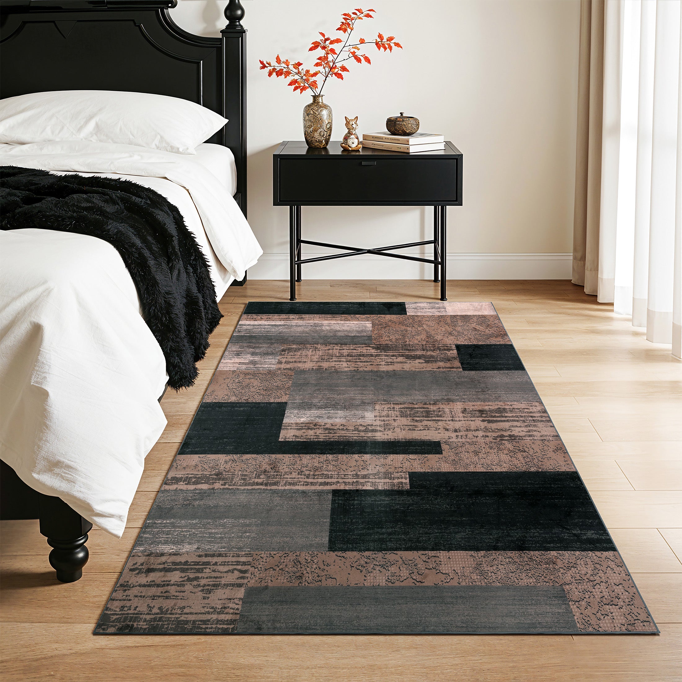 Oriental Vintage Non Slip Area Rug