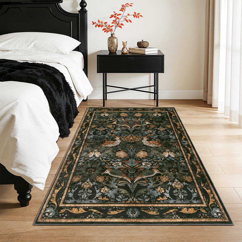 floral area rug