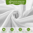 4/ 6 Pieces 100% Organic Cooling Bamboo Sheets