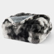 Faux Rabbit Fur Throw Blanket