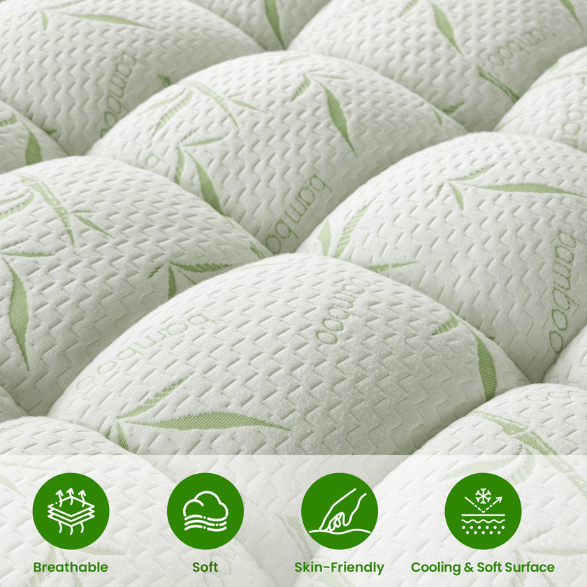 1000GSM Bamboo Mattress Topper