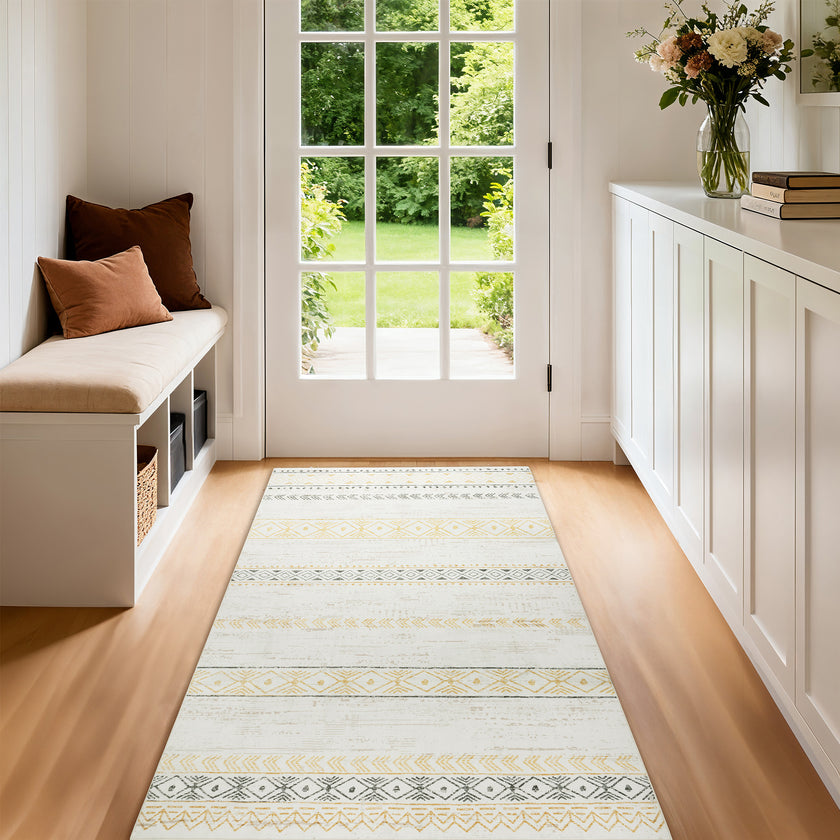 Oriental Vintage Non Slip Area Rug